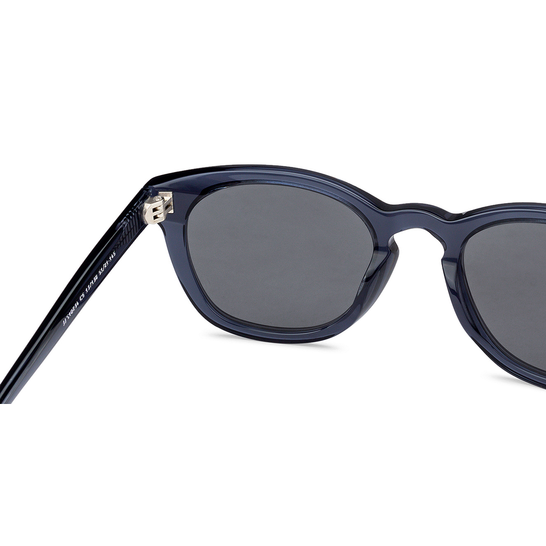 John Jacobs Sky Blue Full Rim Square left side
