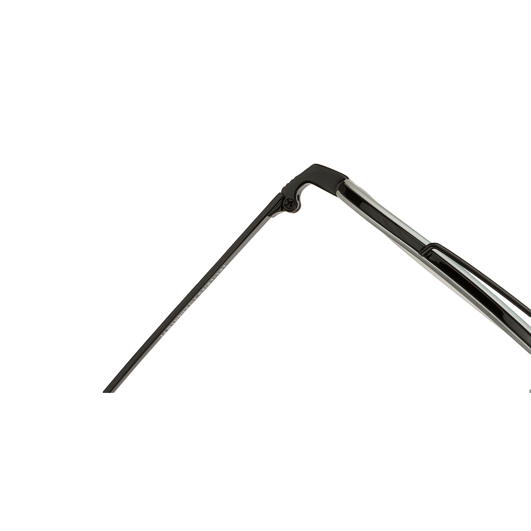 John Jacobs Online Black Full Rim Aviator right side