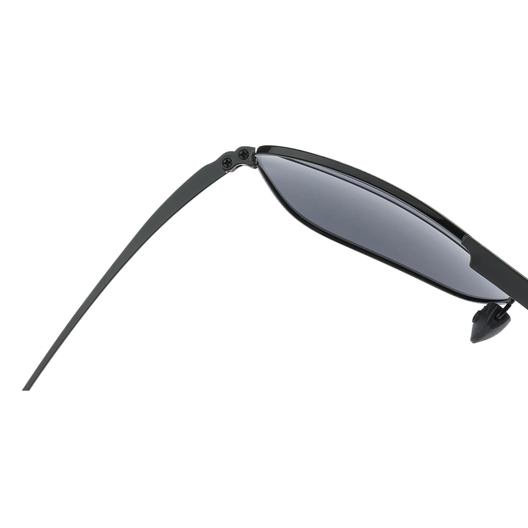 John Jacobs Online Black Full Rim Rectangle right side