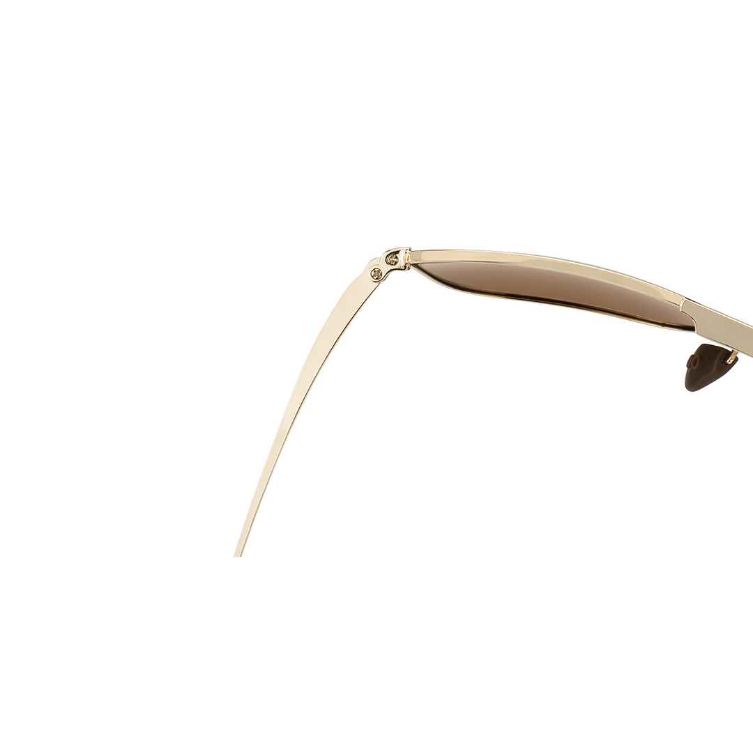 John Jacobs Online Gold Full Rim Rectangle right side