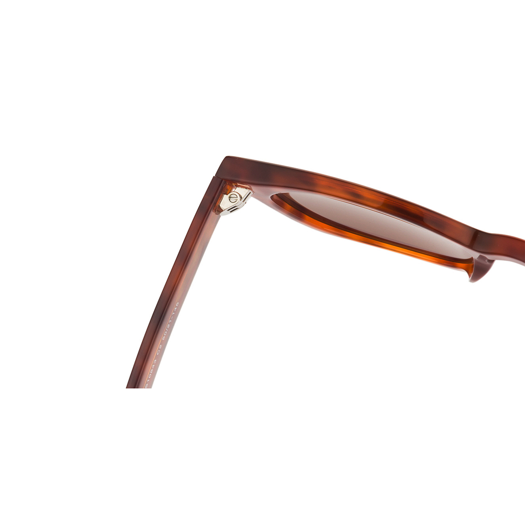 John Jacobs Brown Full Rim Square right side