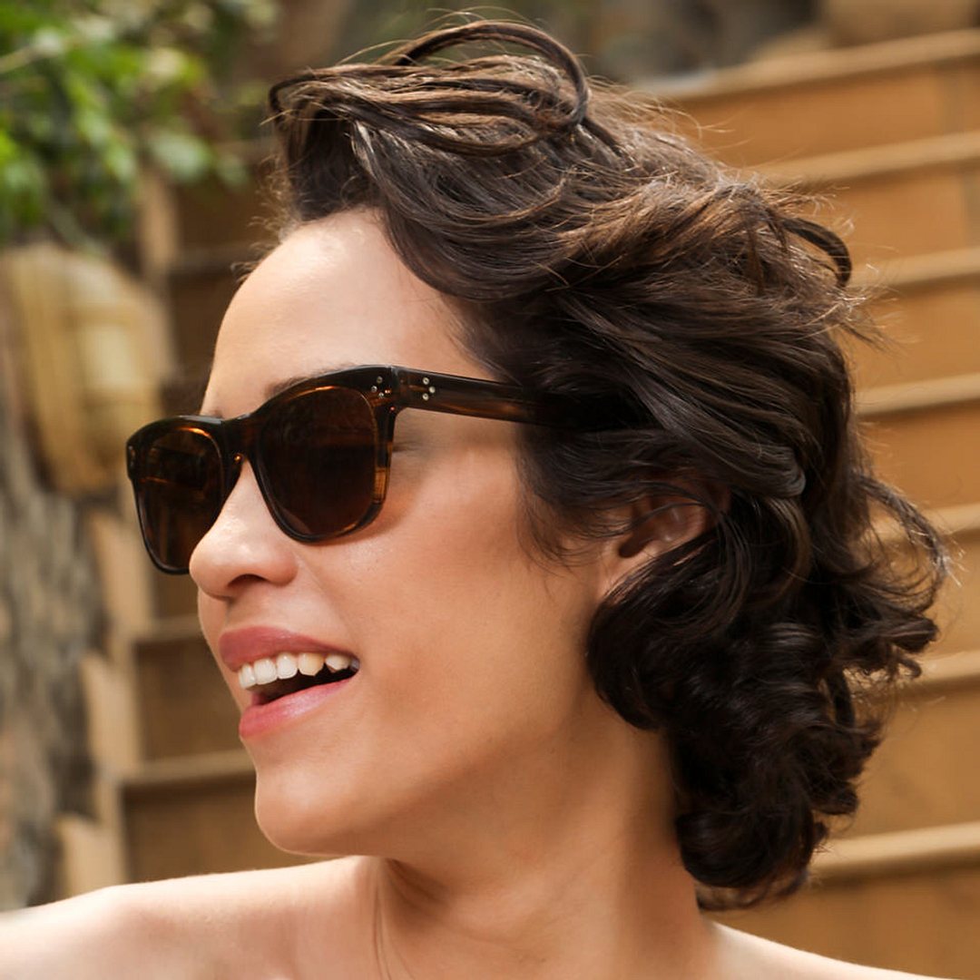 John Jacobs Online Black Full Rim Square right side