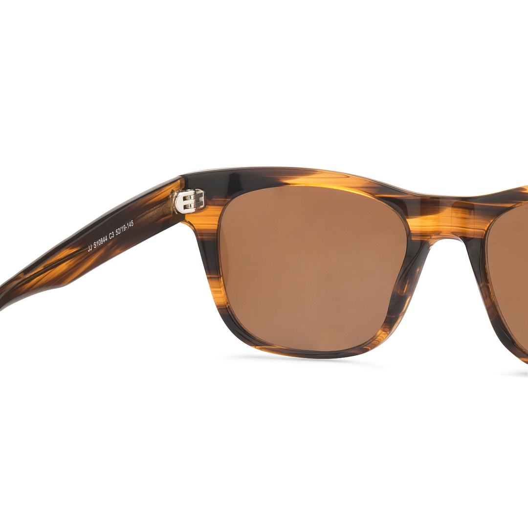 John Jacobs Online Black Full Rim Square left side