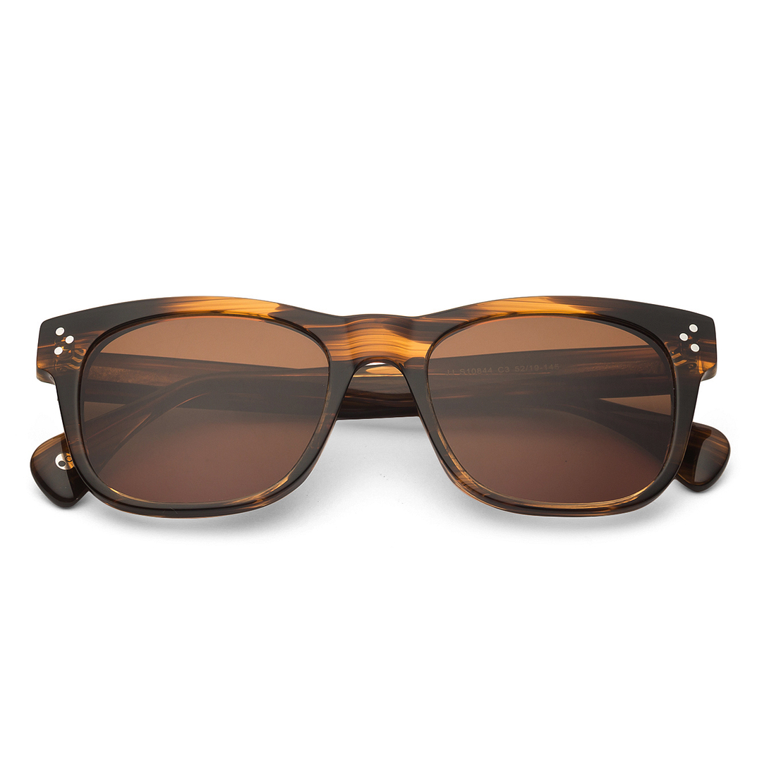 John Jacobs Online Black Full Rim Square right side