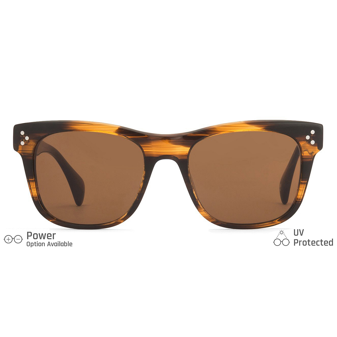 John Jacobs Online Black Full Rim Square right side