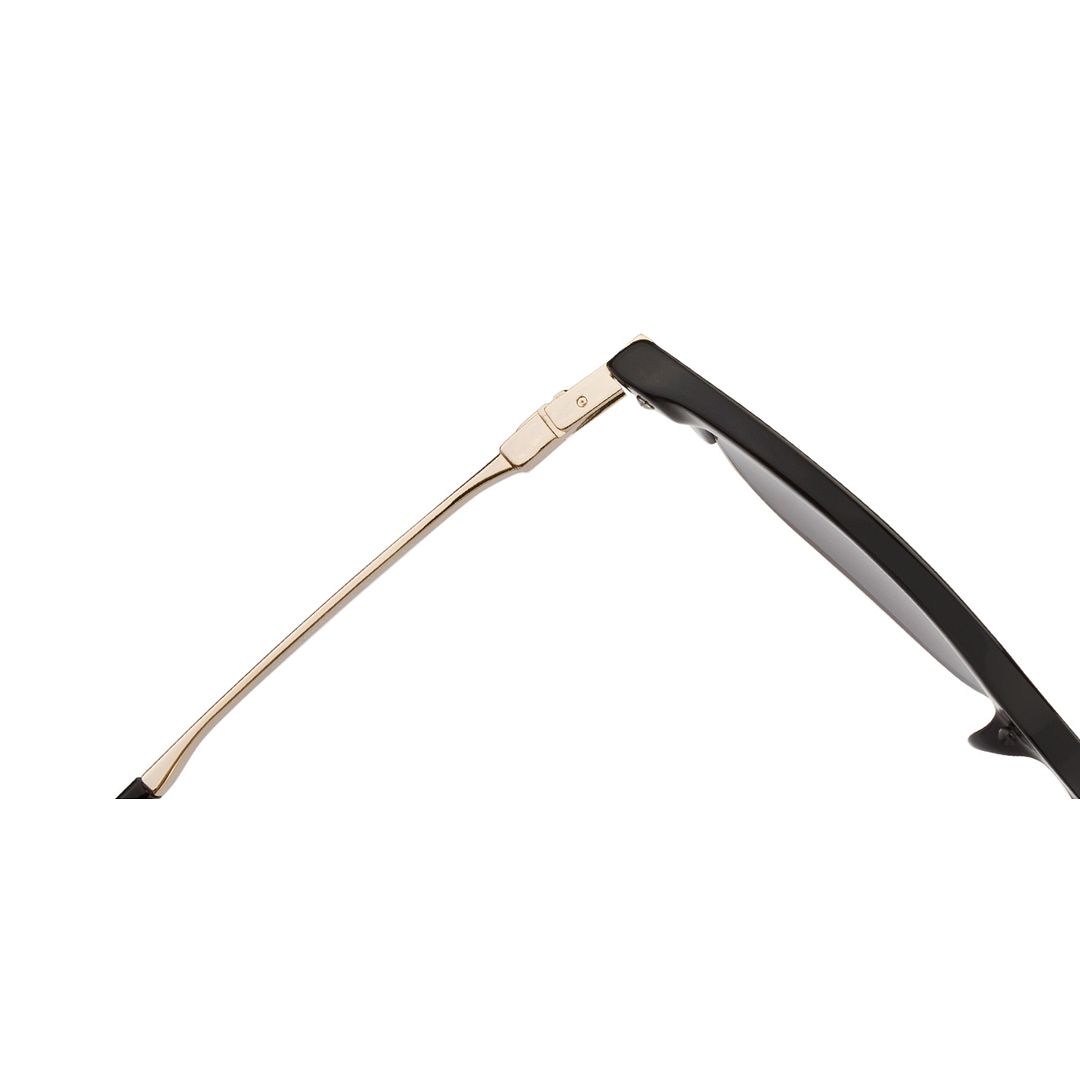 John Jacobs Gold Full Rim Clubmaster left side