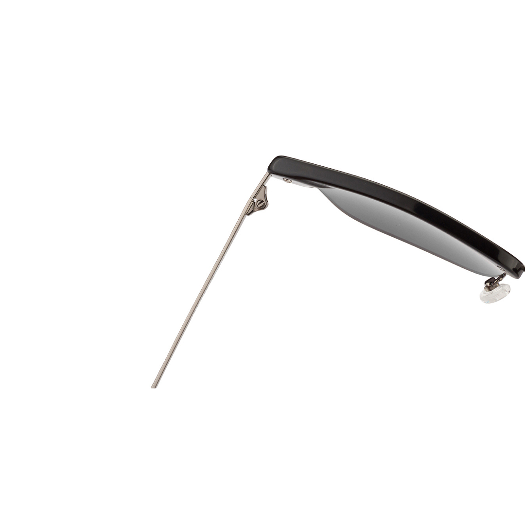 John Jacobs Black Full Rim Clubmaster left side