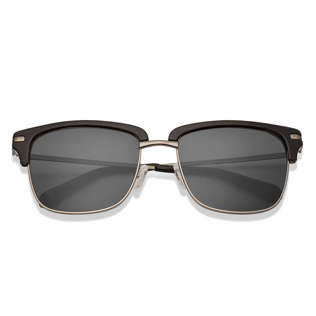 John Jacobs Black Full Rim Clubmaster right side