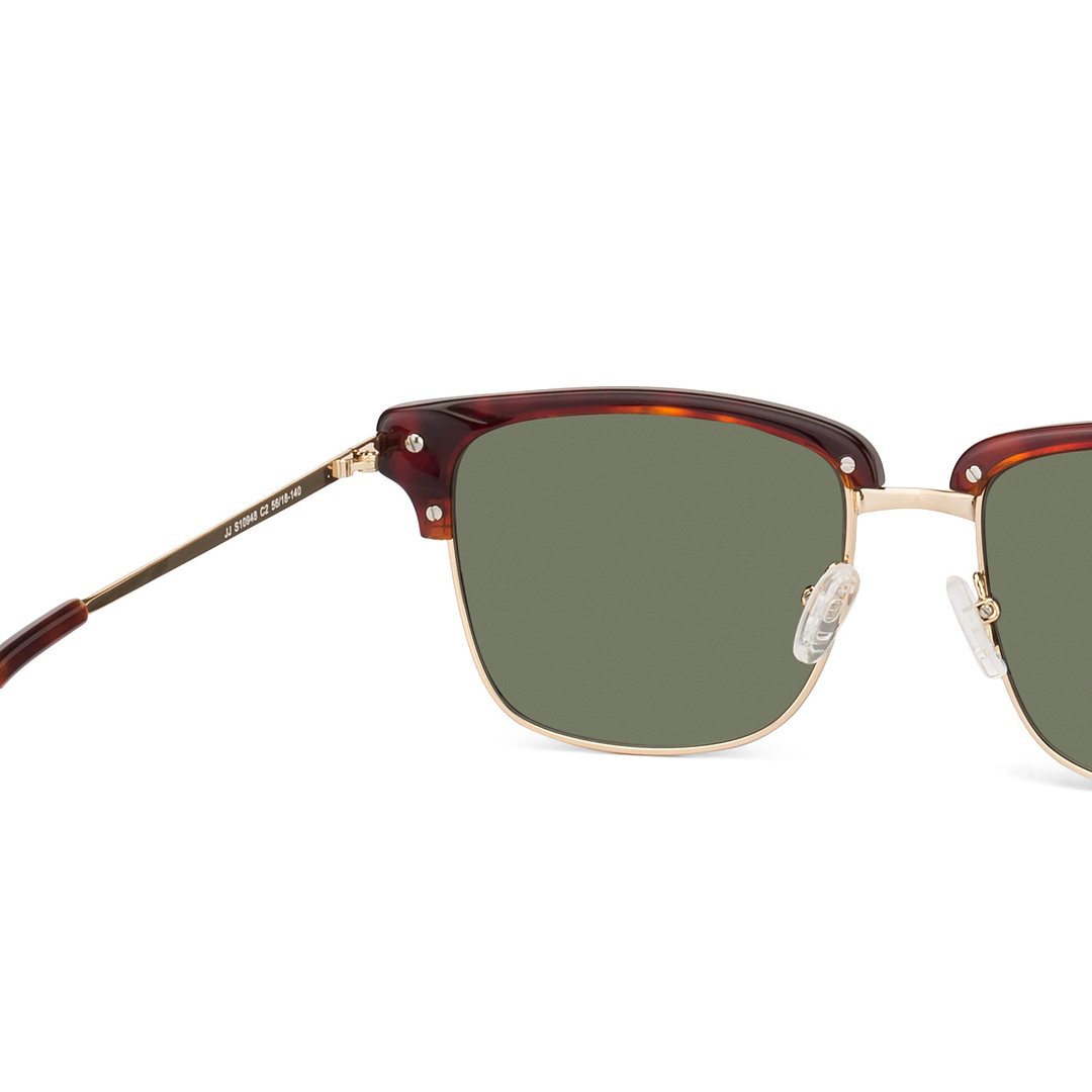 John Jacobs Online Black Full Rim Clubmaster left side