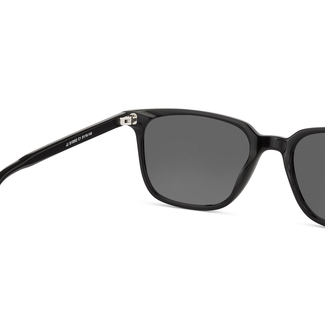 John Jacobs Online Black Full Rim Square left side