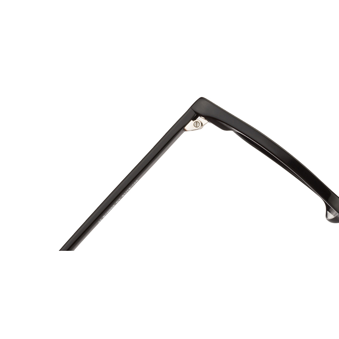 John Jacobs Online Black Full Rim Square left side