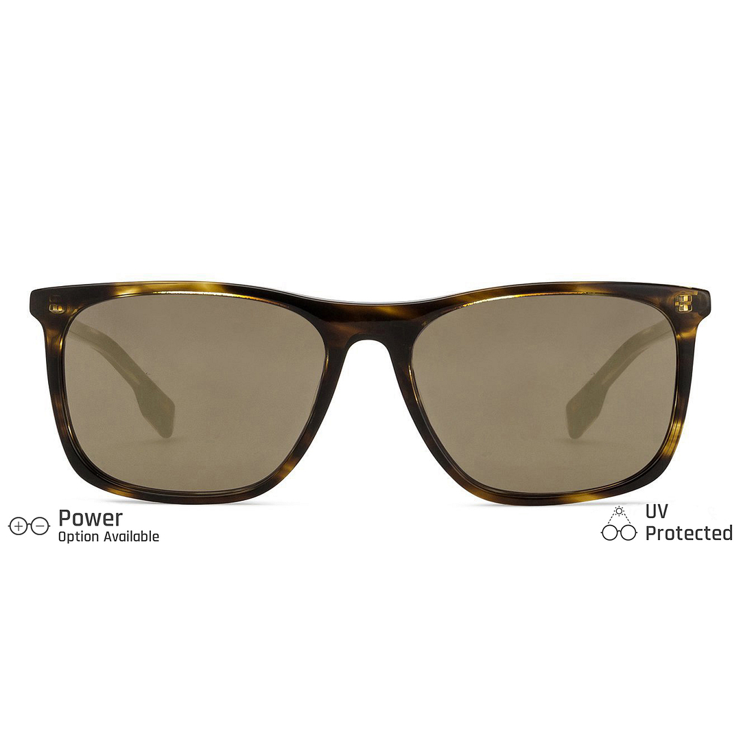 John Jacobs Online Black Full Rim Rectangle left side