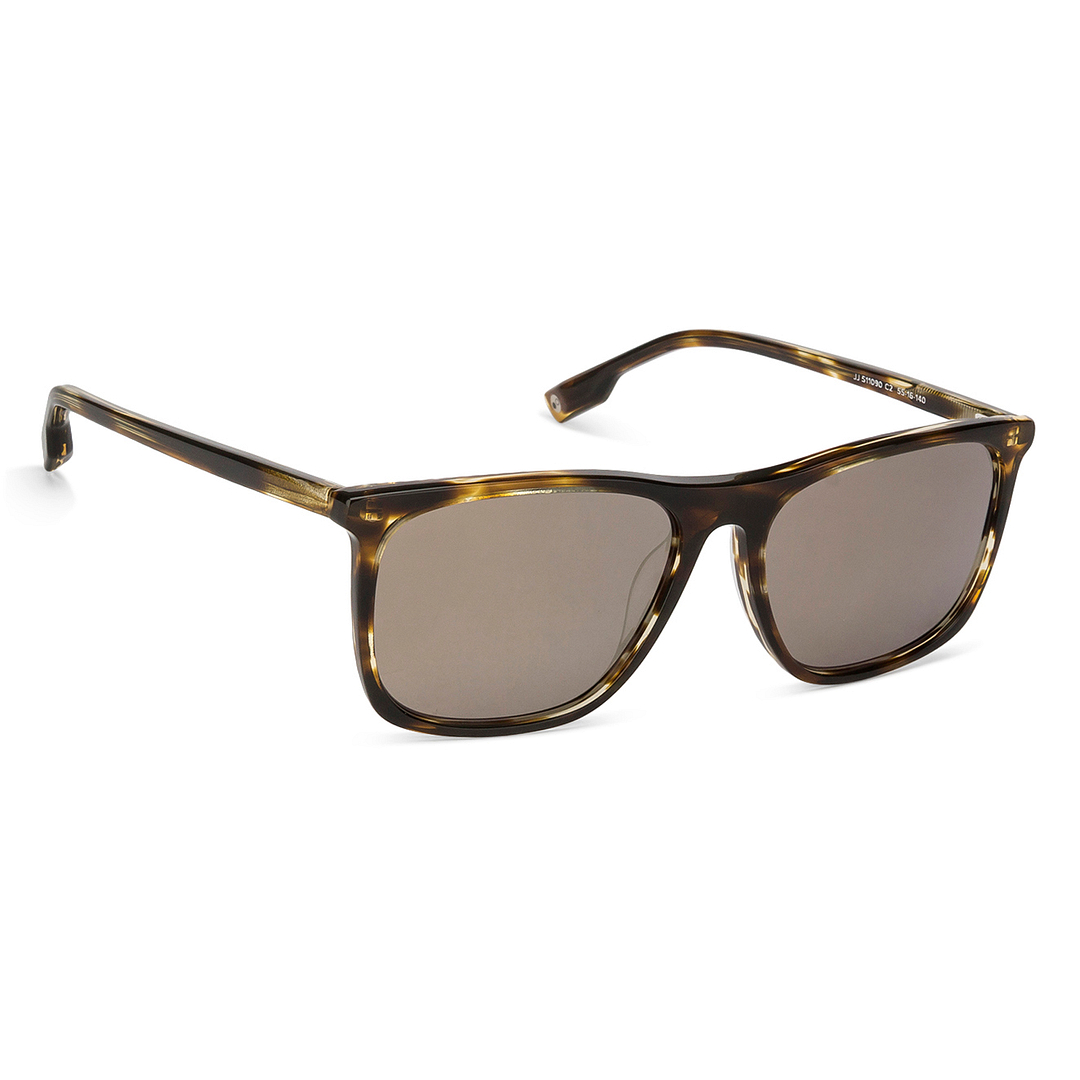 John Jacobs Online Black Full Rim Rectangle left side