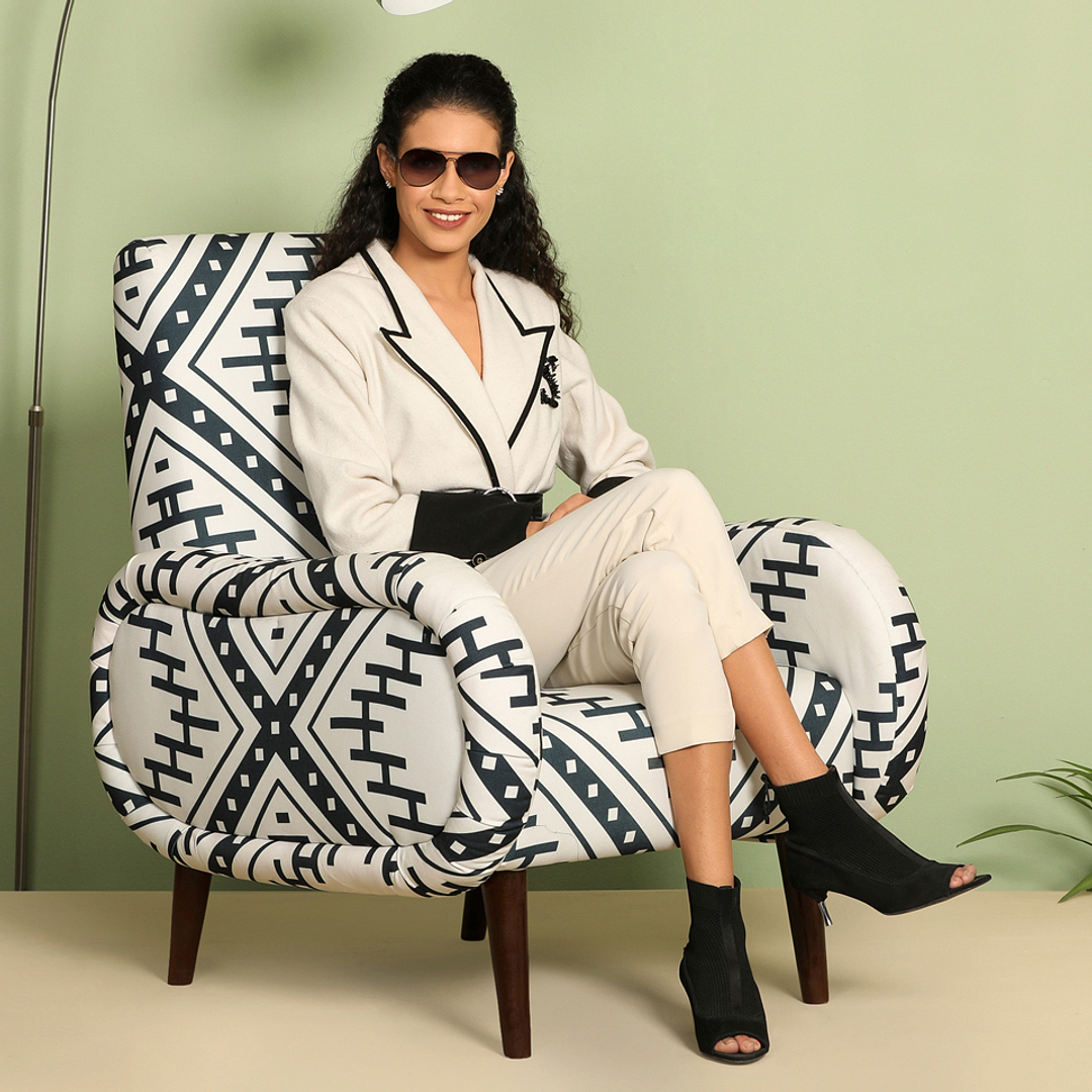 John Jacobs Online Black Full Rim Aviator right side