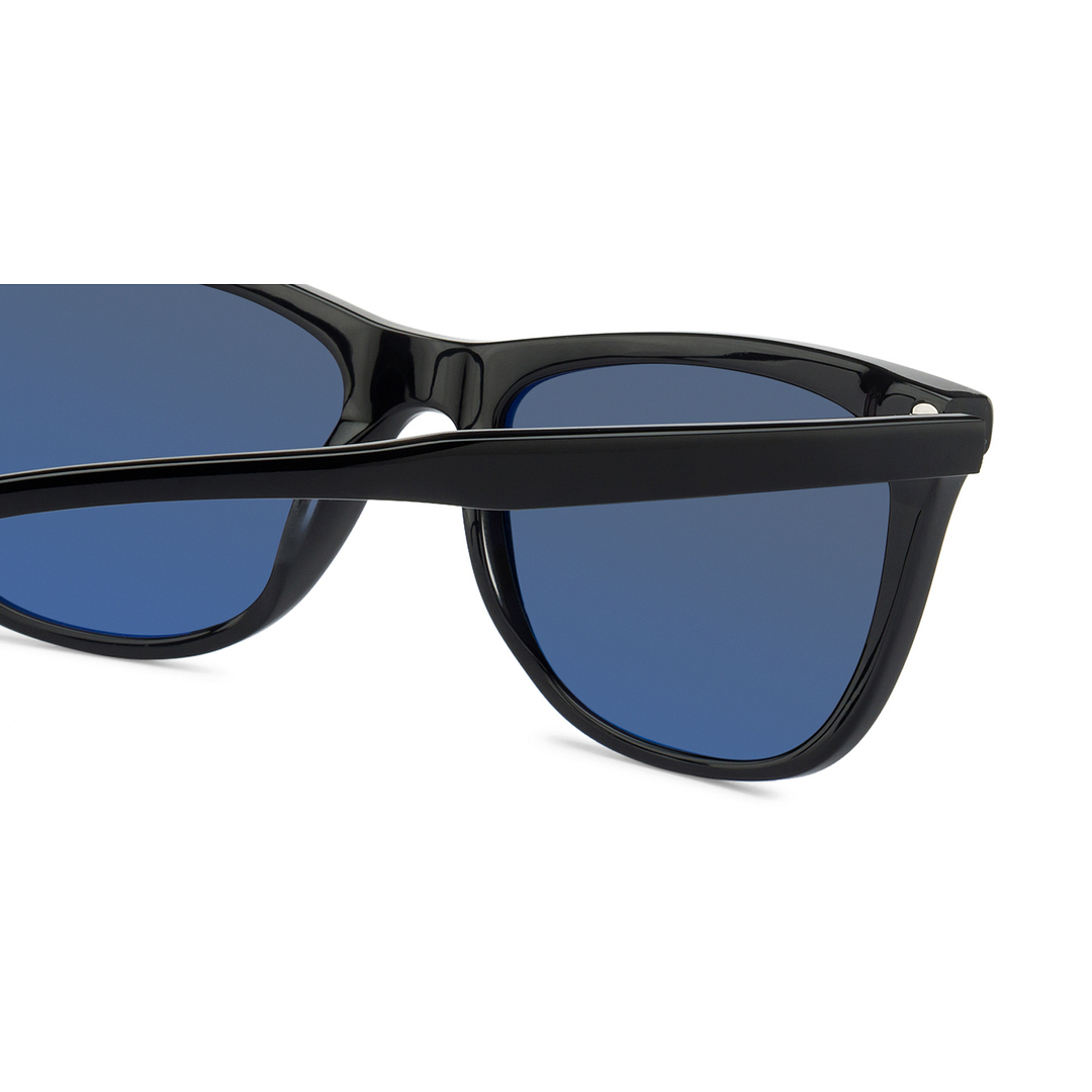 John Jacobs Black Full Rim Square right side