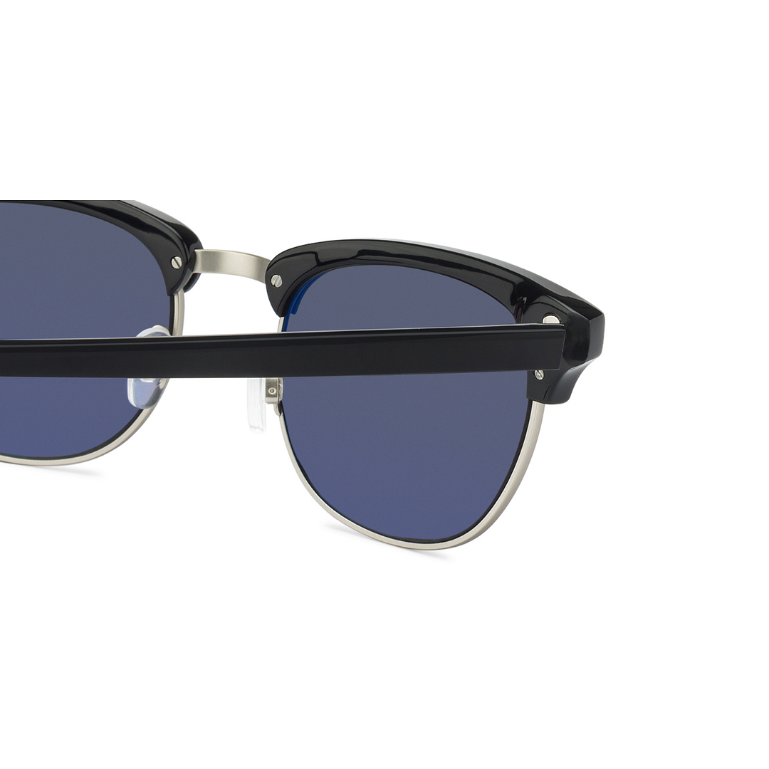 John Jacobs Black Full Rim Clubmaster right side