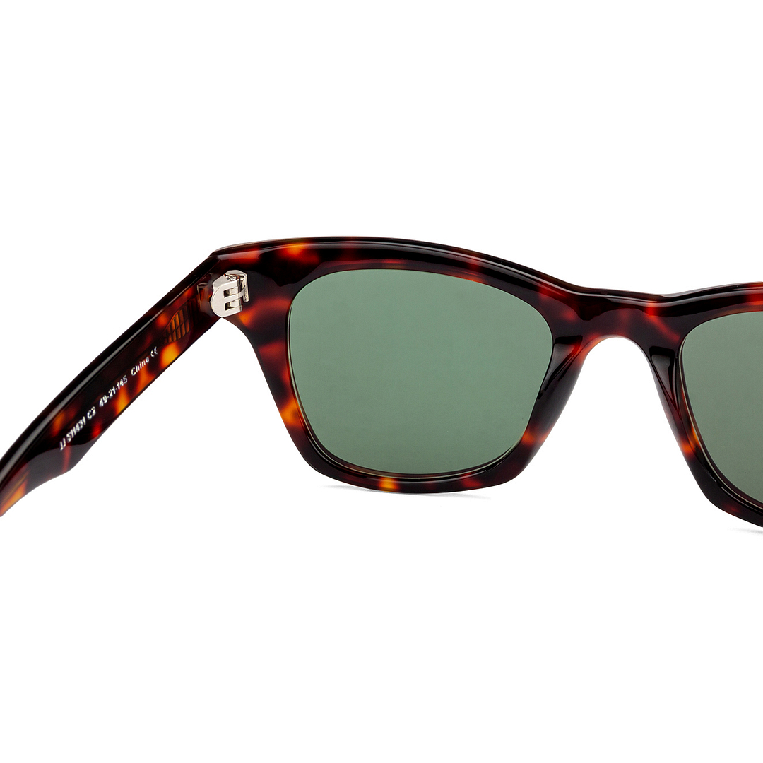 John Jacobs Online Light Brown Full Rim Square left side