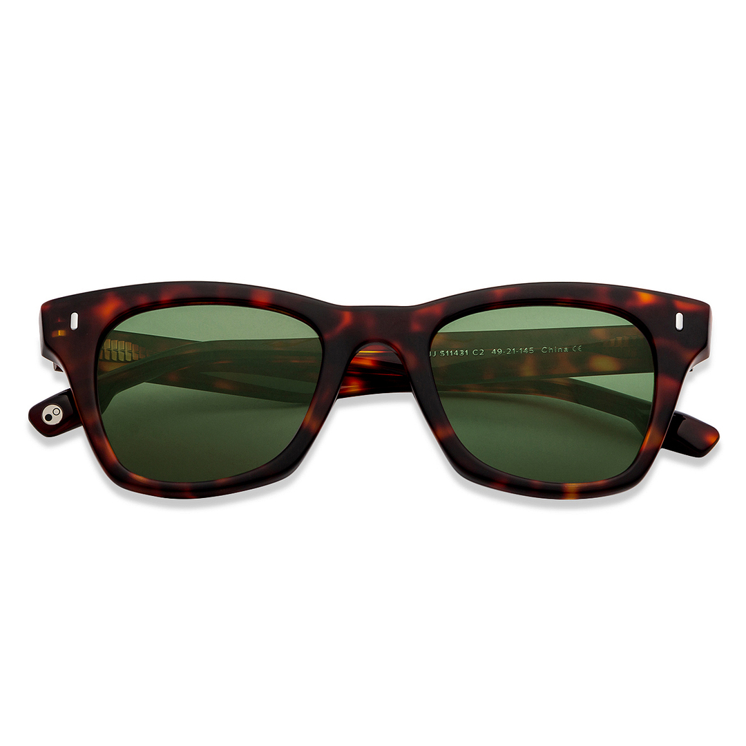 John Jacobs Online Light Brown Full Rim Square right side