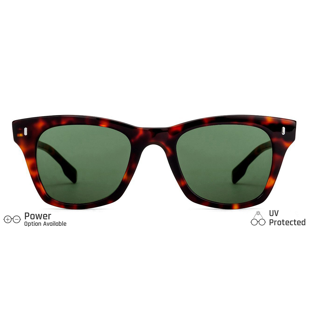 John Jacobs Online Light Brown Full Rim Square left side