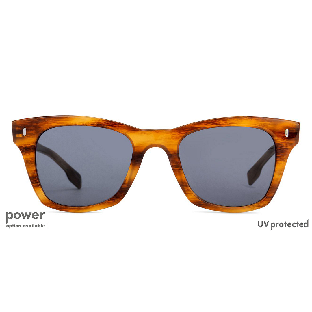 John Jacobs Online Light Brown Full Rim Square left side