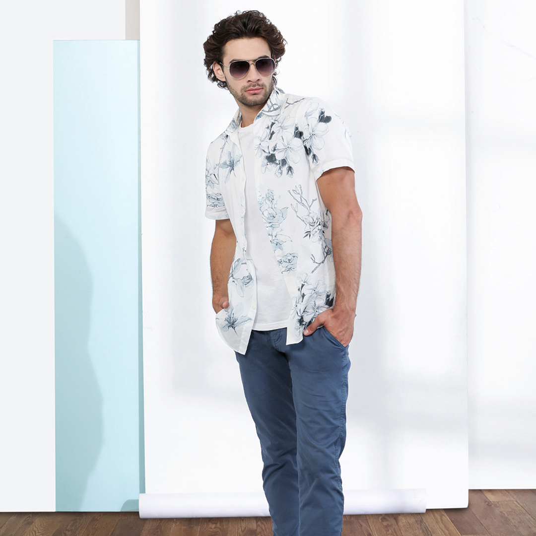 John Jacobs Silver Full Rim Aviator right side