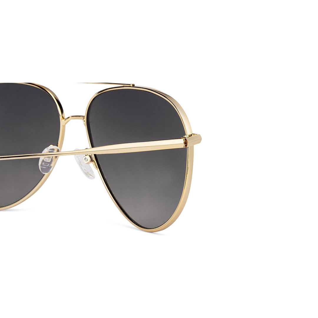 John Jacobs Online Gold Full Rim Aviator right side