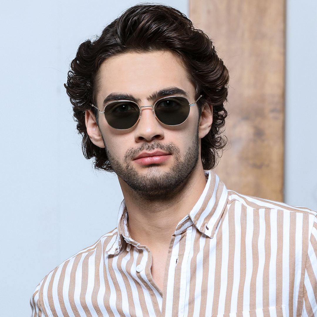 John Jacobs Online Green Full Rim Round left side