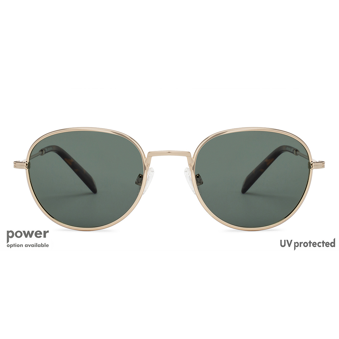 John Jacobs Online Green Full Rim Round left side