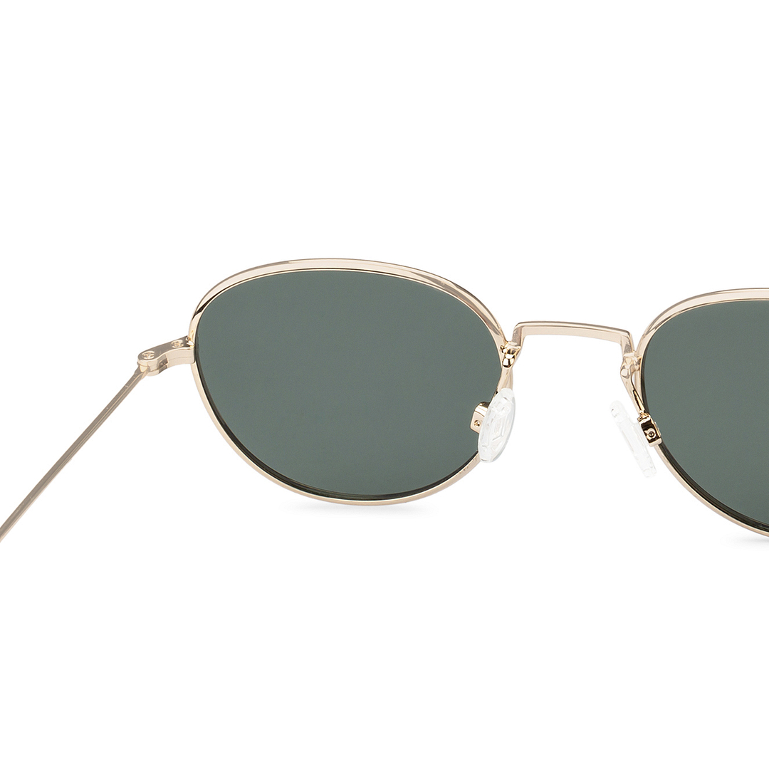 John Jacobs Online Green Full Rim Round right side