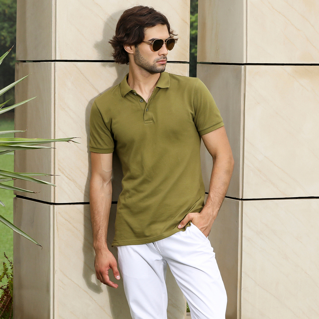 John Jacobs Gold Full Rim Aviator left side