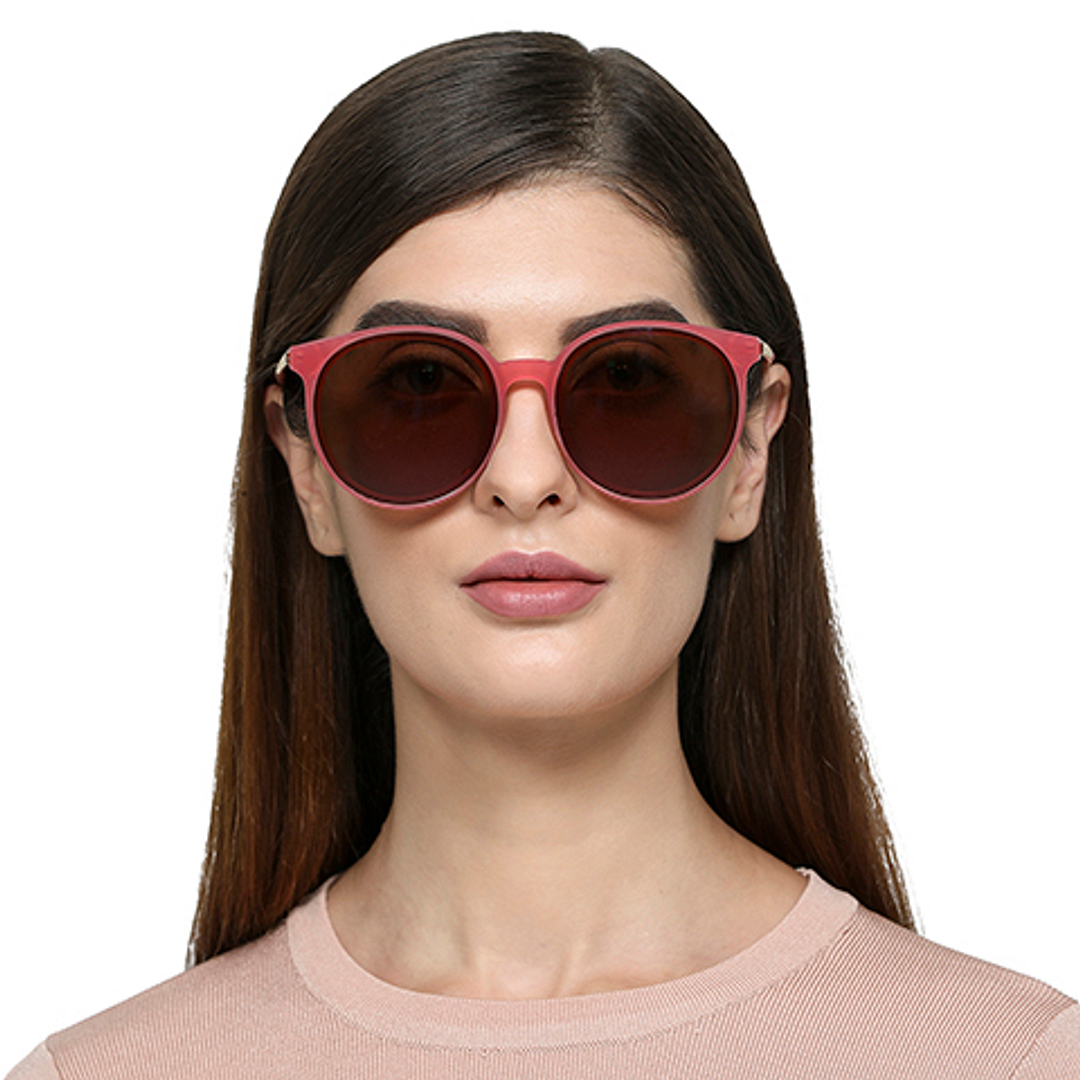 John Jacobs Online Pink Full Rim Round left side