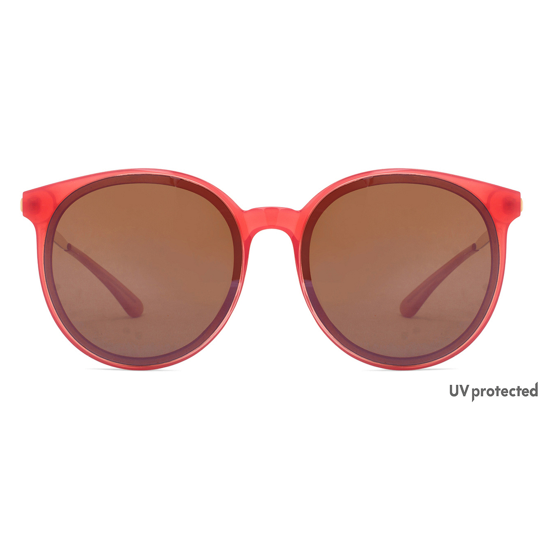 John Jacobs Online Pink Full Rim Round left side