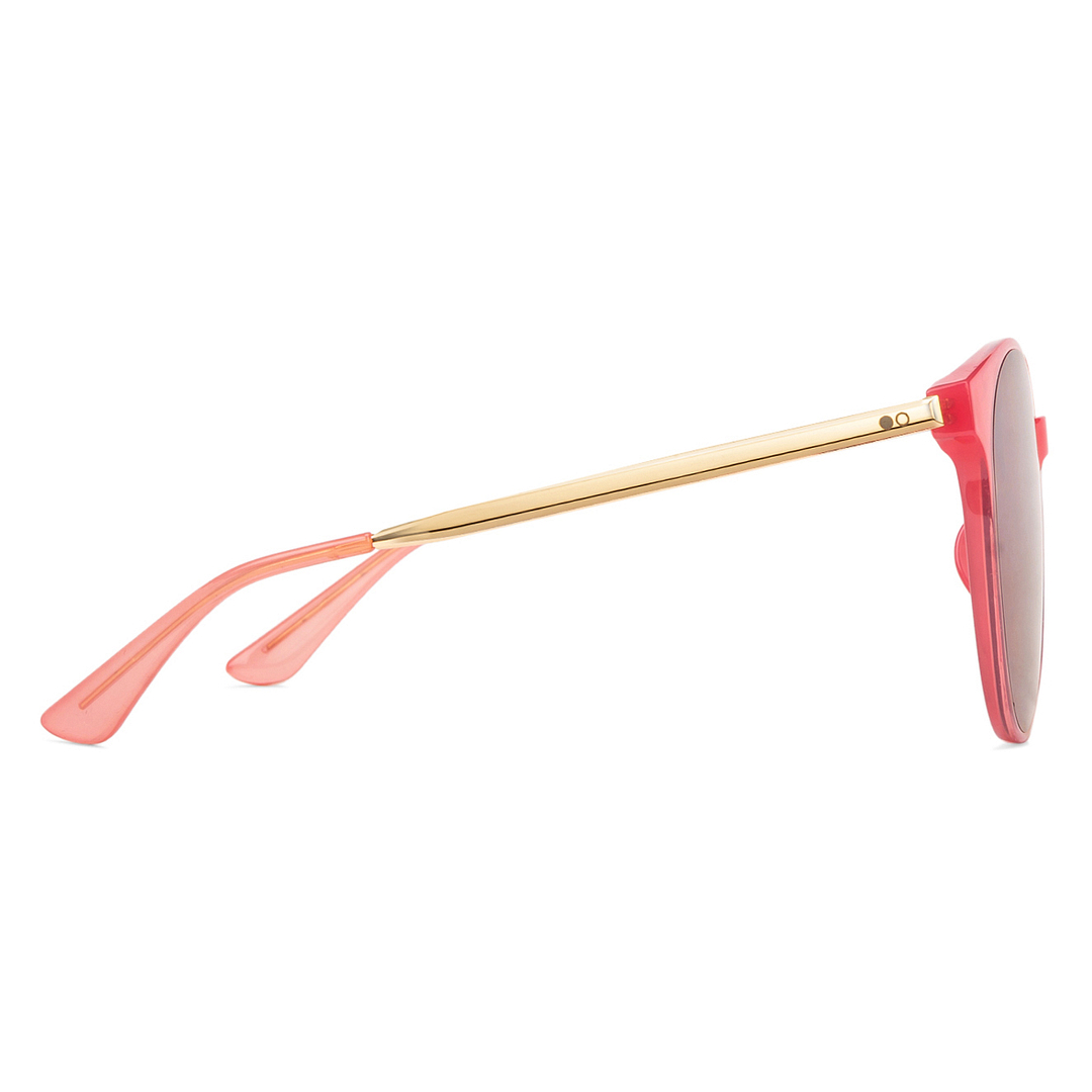 John Jacobs Online Pink Full Rim Round left side