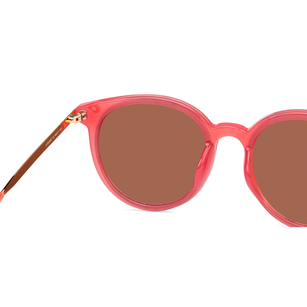 John Jacobs Online Pink Full Rim Round right side