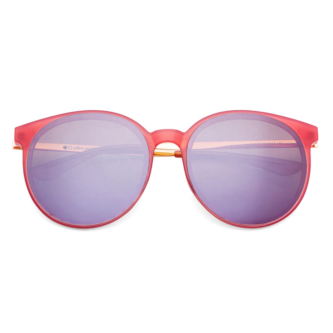 John Jacobs Online Pink Full Rim Round left side