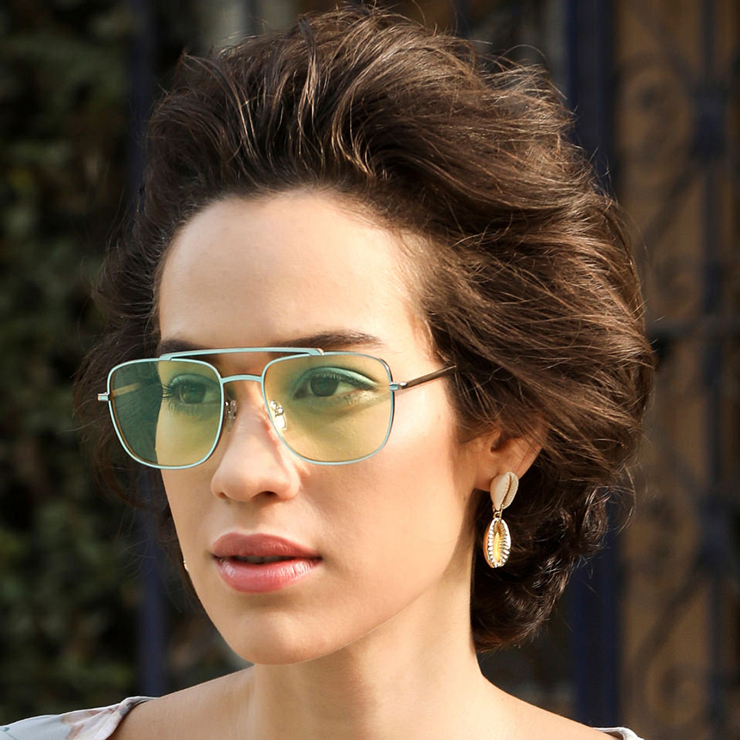 John Jacobs Online Silver Full Rim Square left side