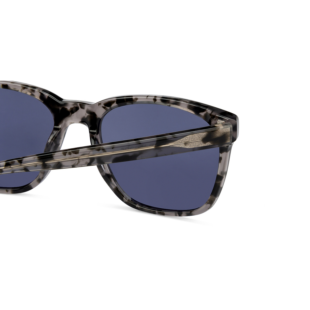 John Jacobs Dark Grey Full Rim Square left side