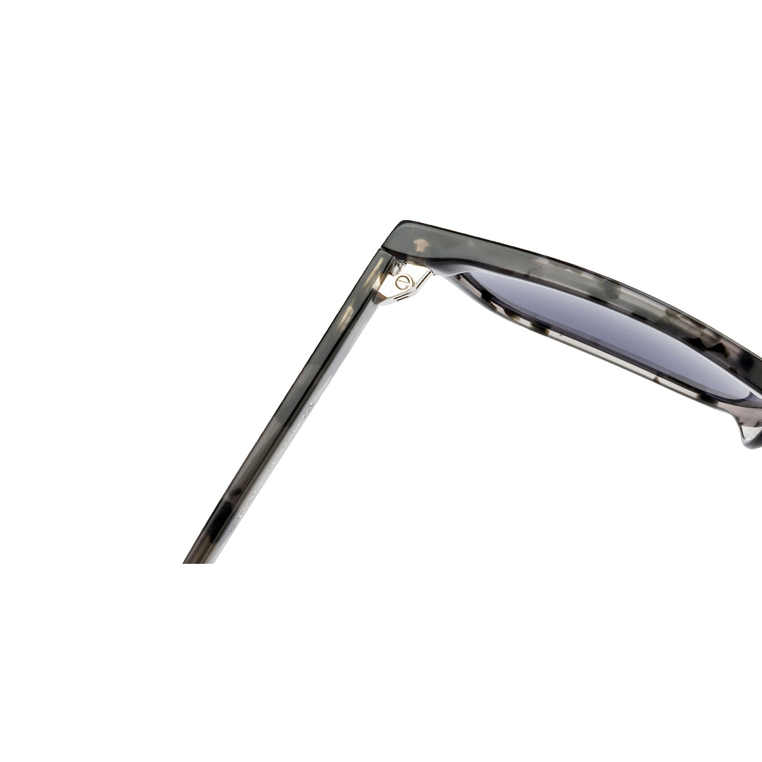 John Jacobs Dark Grey Full Rim Square right side