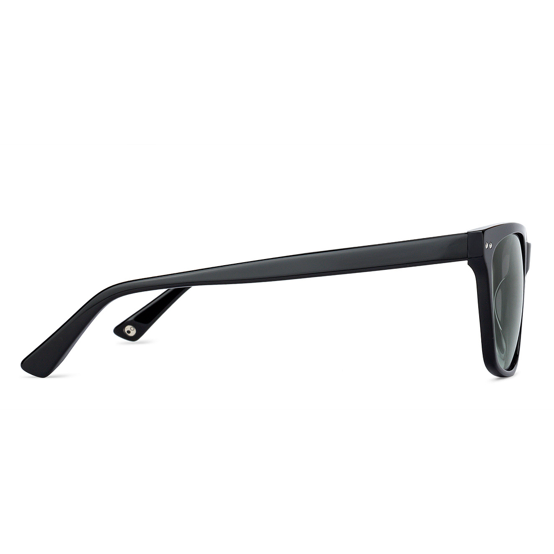 John Jacobs Online Black Full Rim Square right side