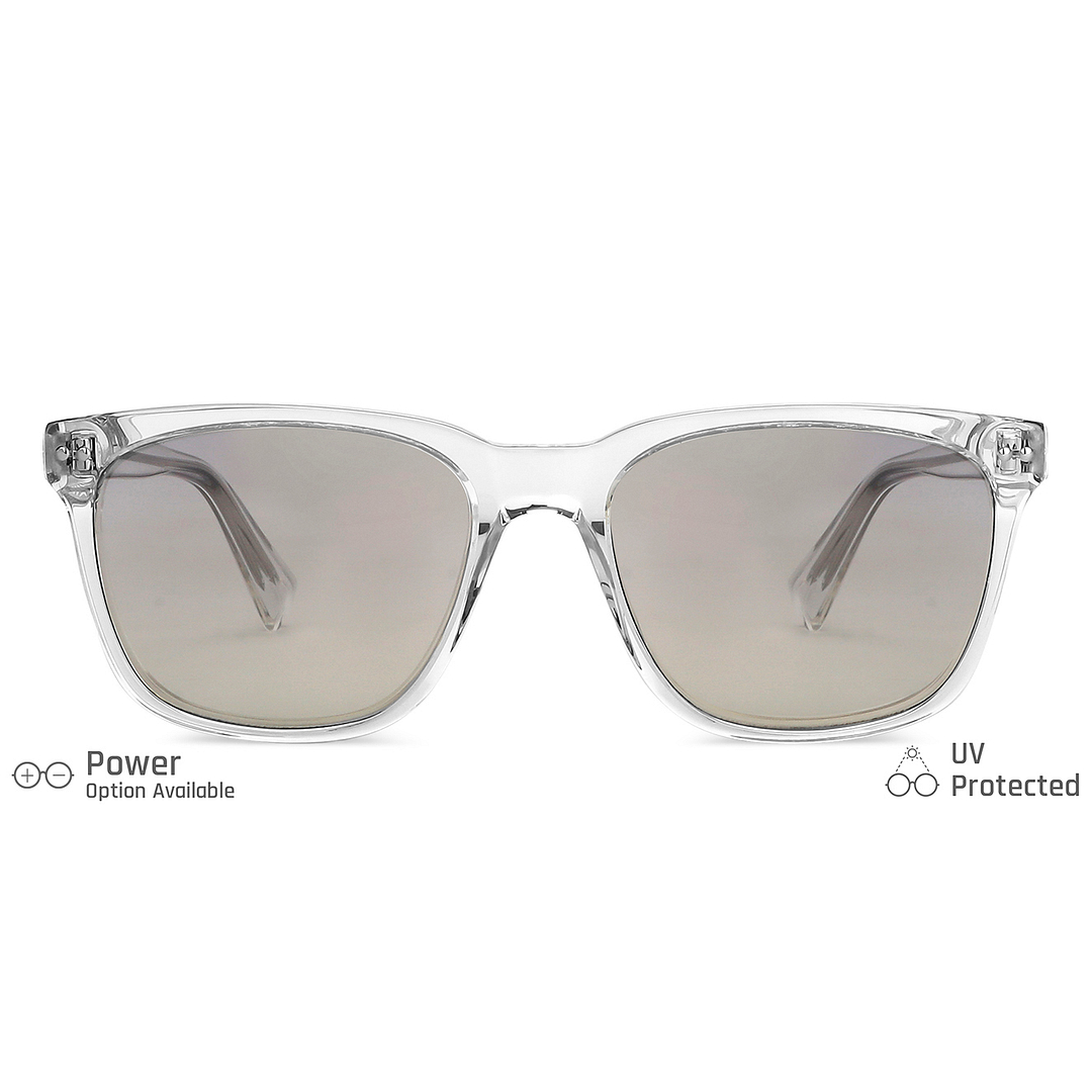 John Jacobs Crystal Full Rim Square right side