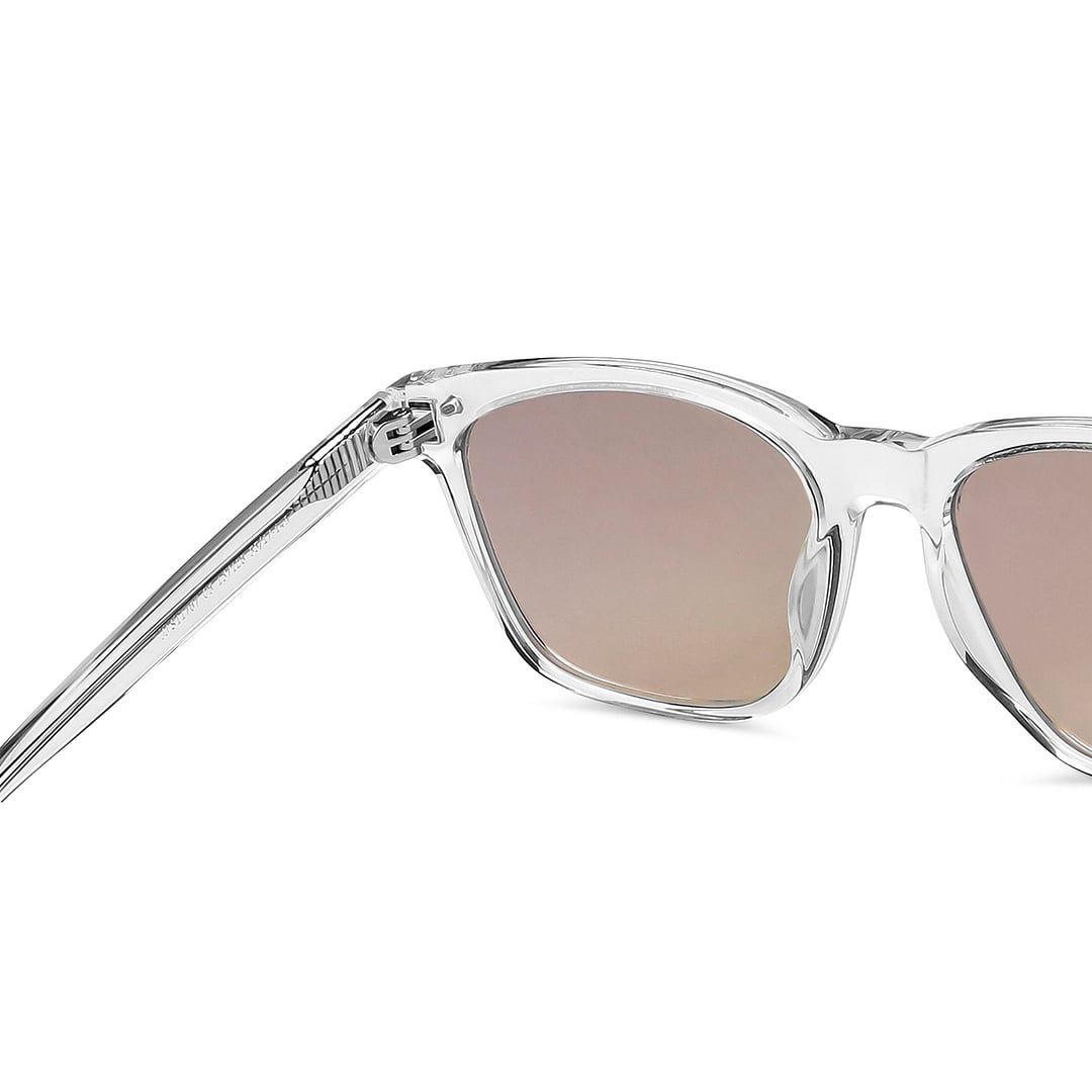 John Jacobs Crystal Full Rim Square right side