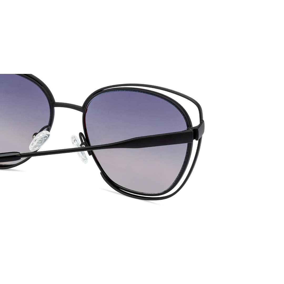 John Jacobs Online Black Full Rim Cat Eye right side