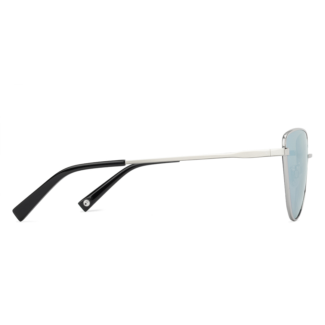 John Jacobs Online Silver Full Rim Cat Eye right side