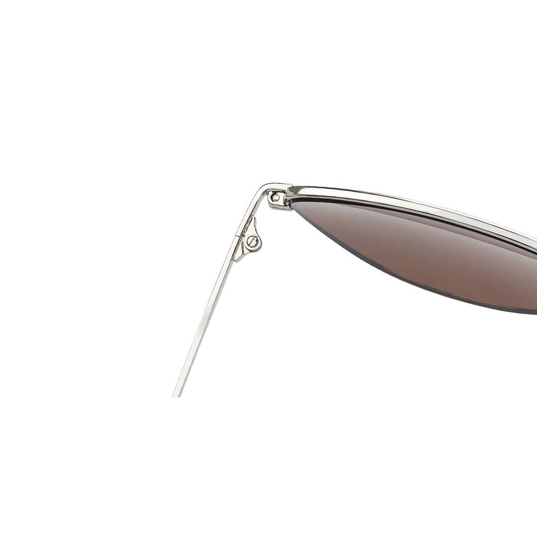 John Jacobs Online Silver Full Rim Cat Eye left side