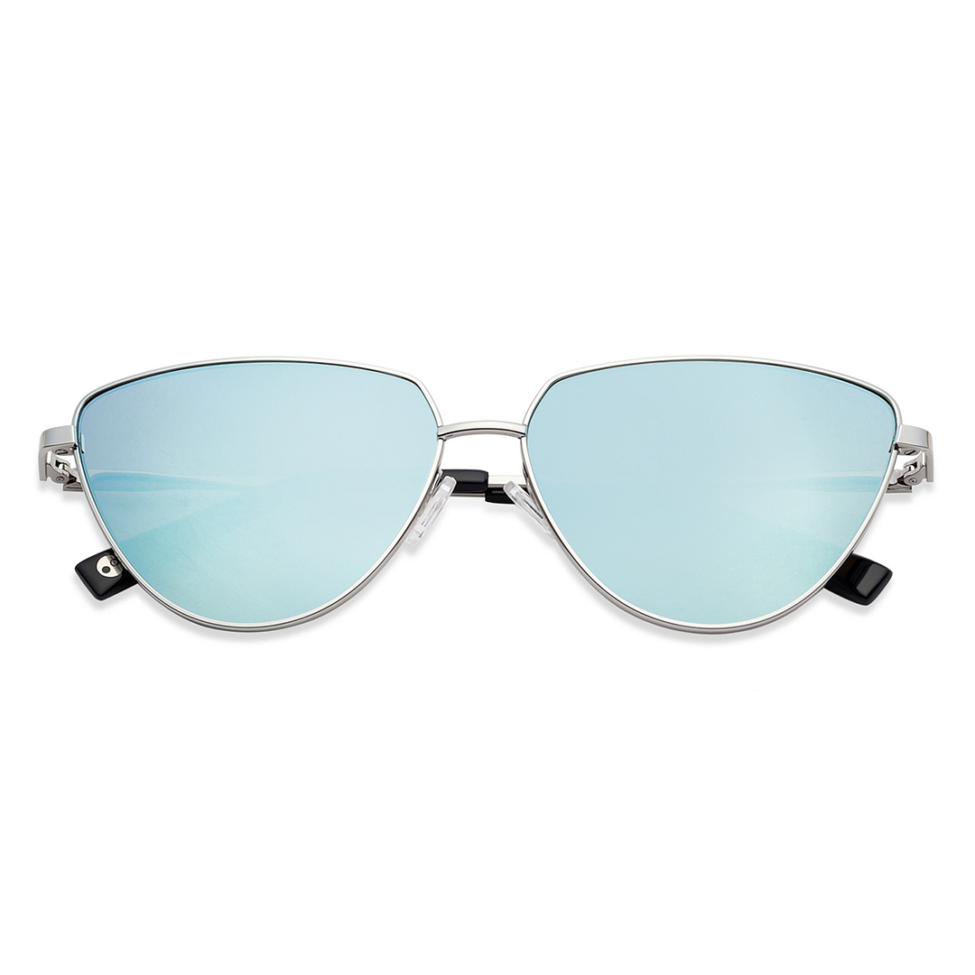 John Jacobs Online Silver Full Rim Cat Eye right side