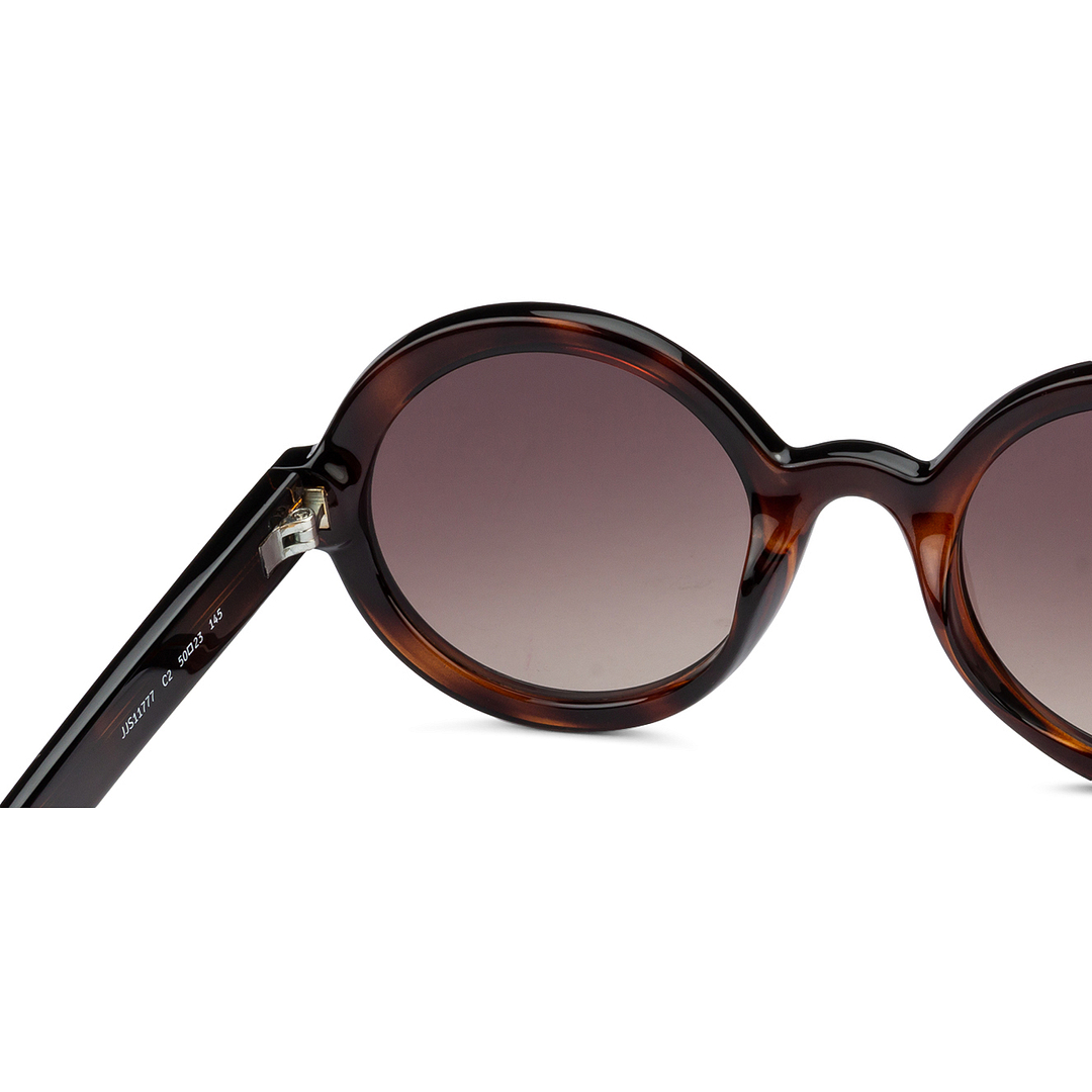 John Jacobs Online Light Brown Full Rim Round left side