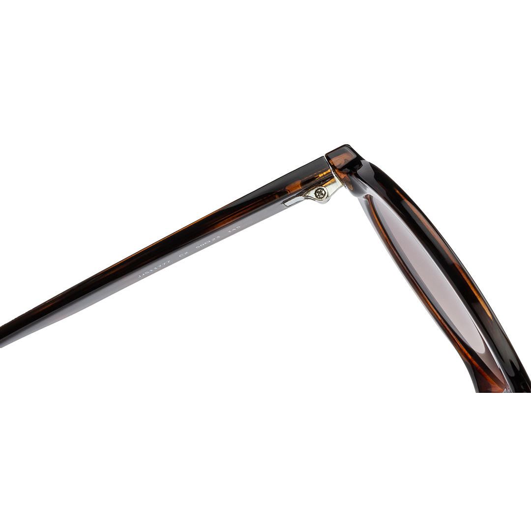 John Jacobs Online Light Brown Full Rim Round left side