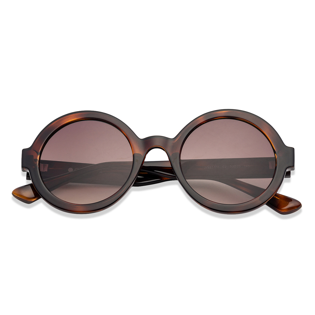 John Jacobs Online Light Brown Full Rim Round right side