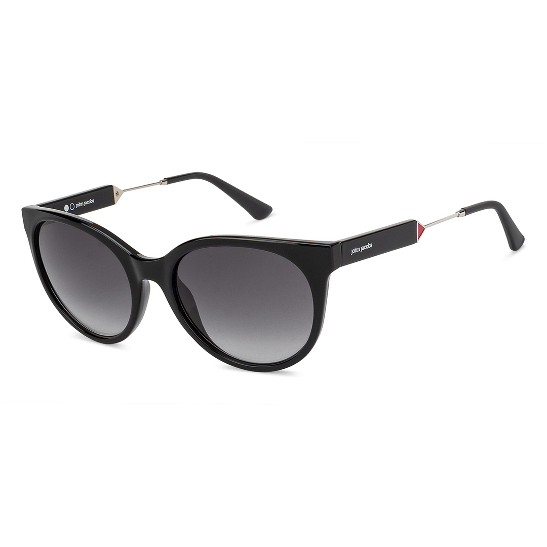 John Jacobs Online Black Full Rim Cat Eye right side