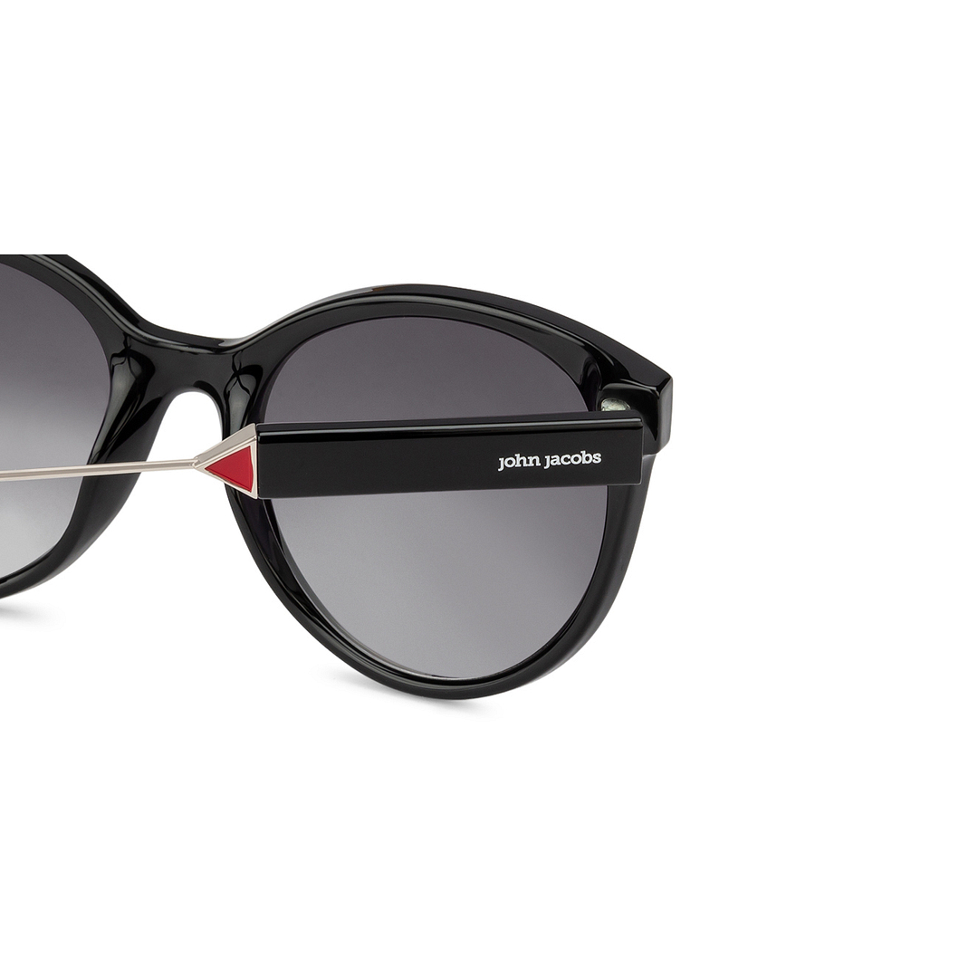 John Jacobs Online Black Full Rim Cat Eye right side